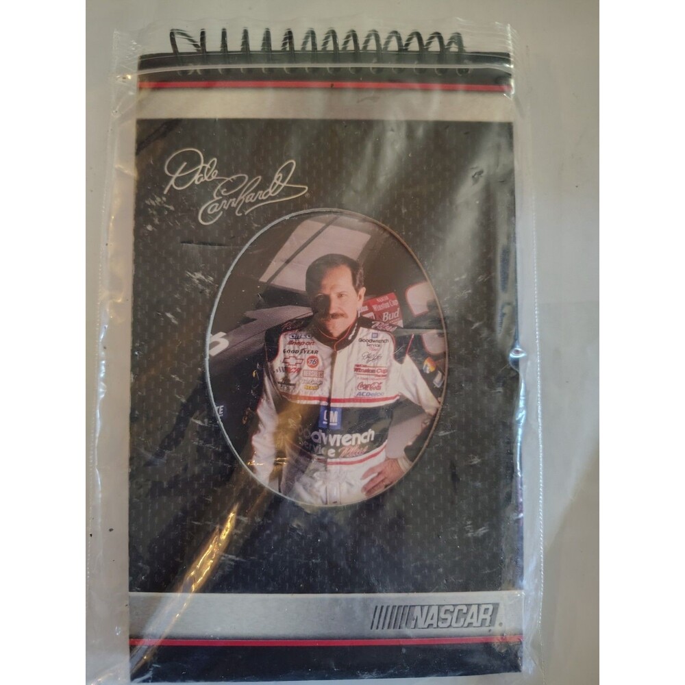 Dale Earnhardt #3 Notepad NASCAR Pre-owned 2003 7" x 4" Top Spiral